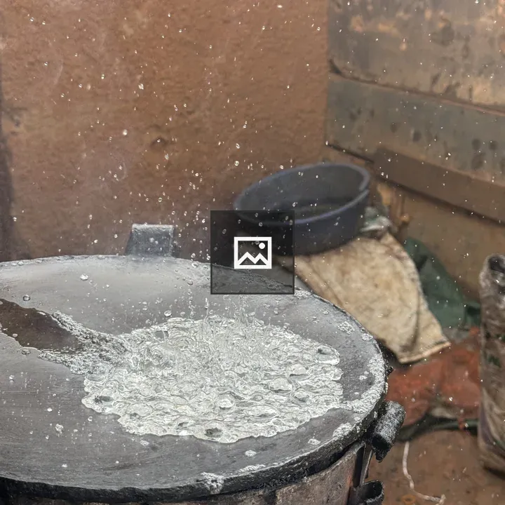 Water on Frying Pan