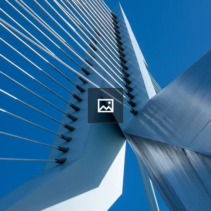 Erasmus Bridge in Rotterdam