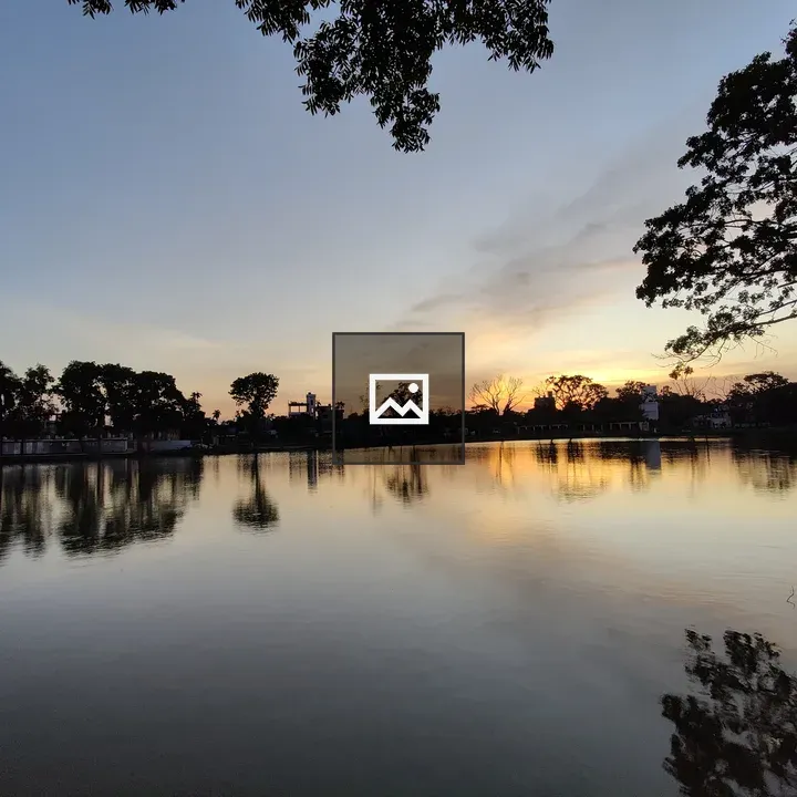 Glimpse of Twilight at Lake