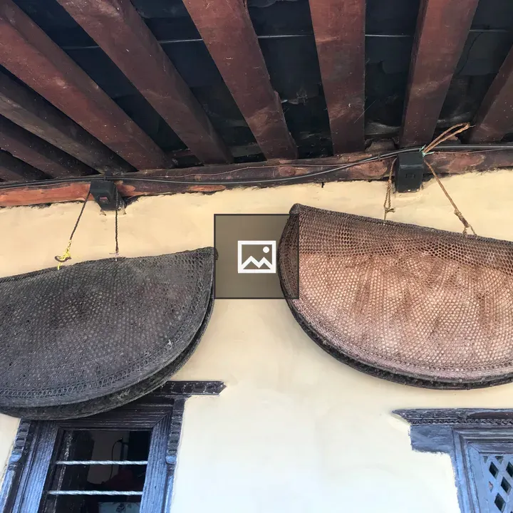 Bamboo Sygau Hanging on Wall