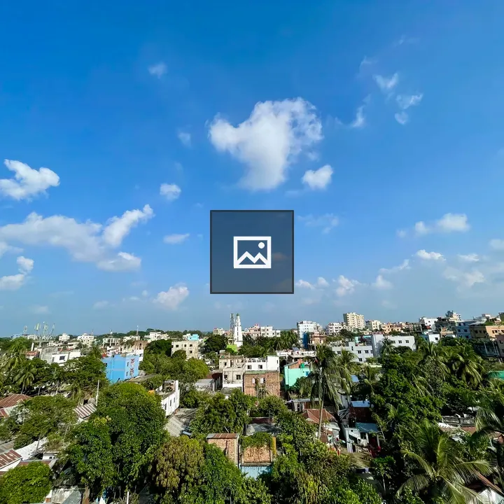 Blue Sky Over Brahmanbaria City