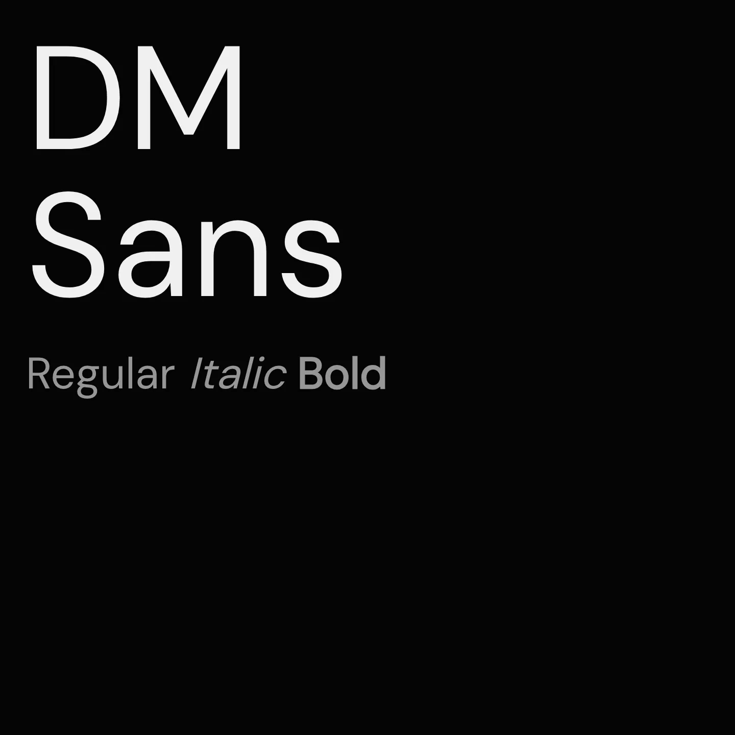 DM Sans