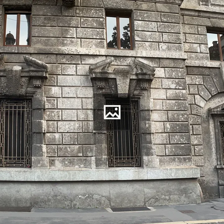 Stone walled apartment building