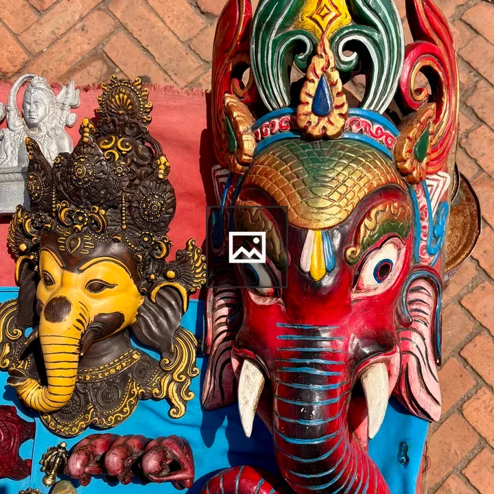 Colorful Lord Ganesha Masks
