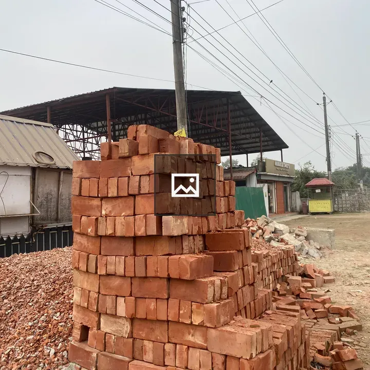 Brickwork by Dirt Road