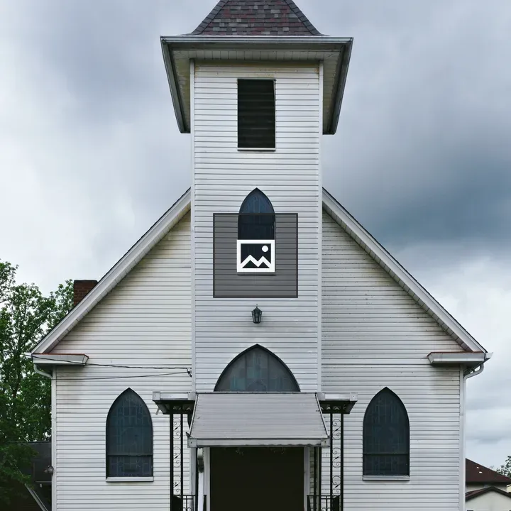 White Wooden Church Building