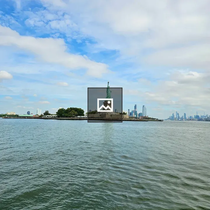 Statue of Liberty with NYC skyline