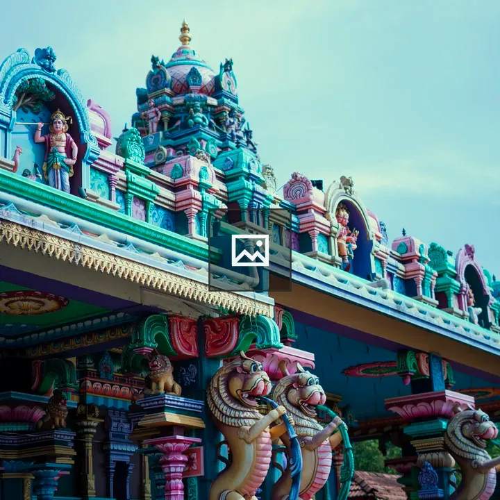 Melpazhani temple scene