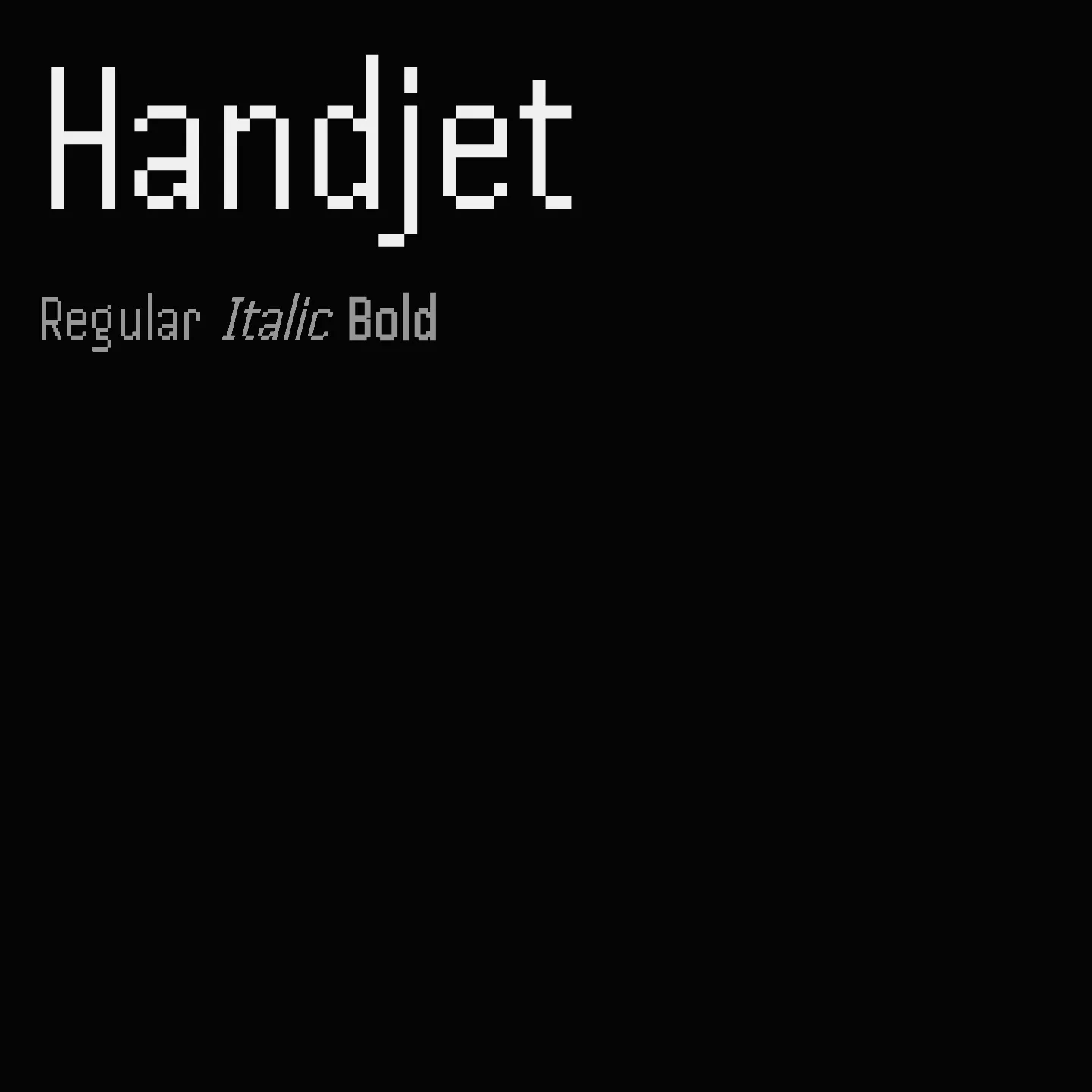 Handjet