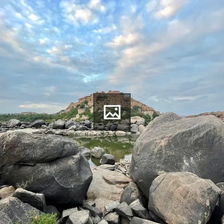 Tungabhadra River Calm Waters