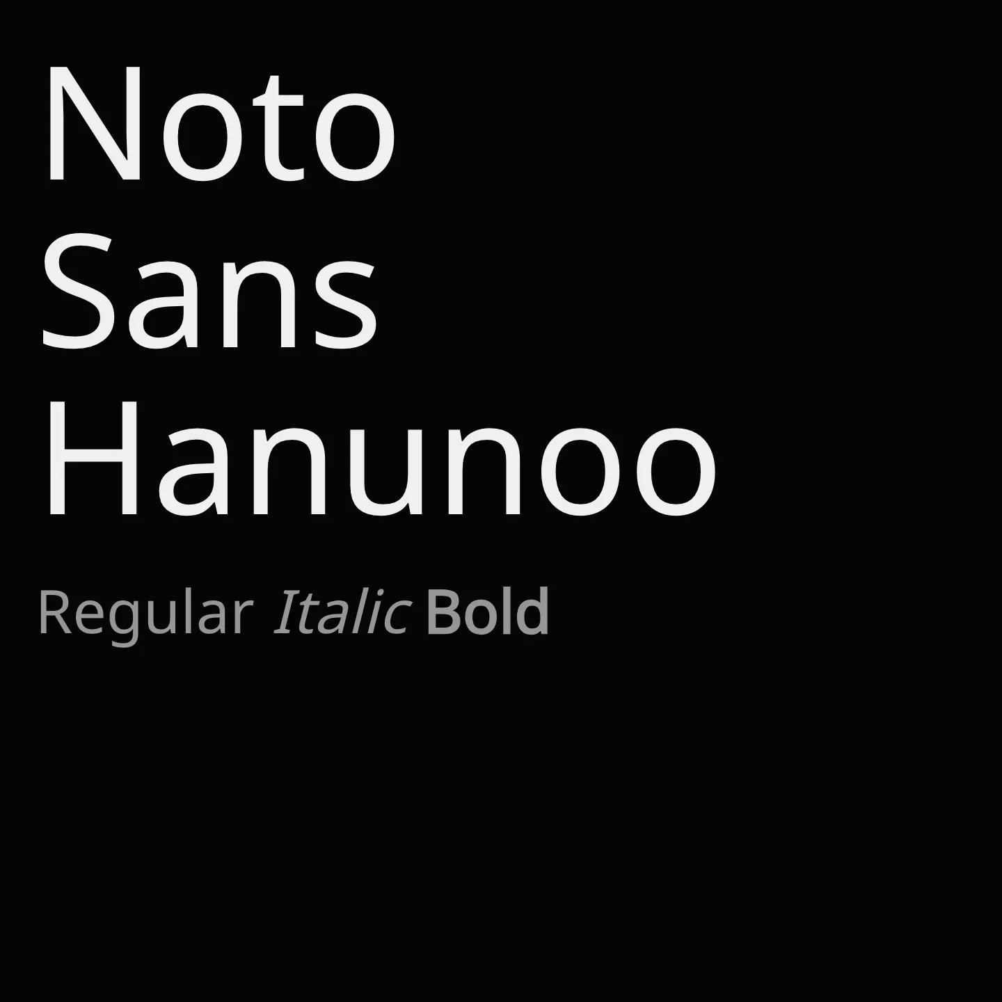Noto Sans Hanunoo