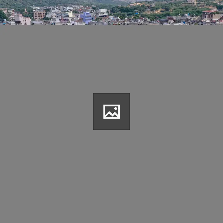 Aerial View of Pushkar Lake