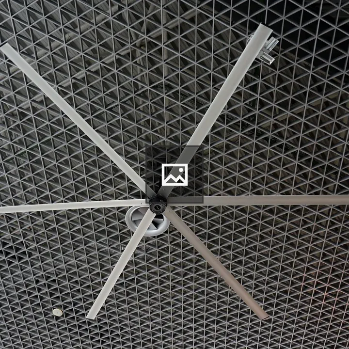 Ceiling fan at Bilbao airport