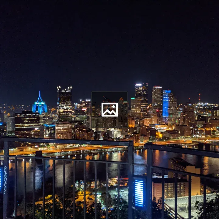 Pittsburgh skyline at night