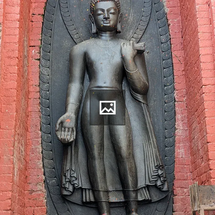 Buddha at Swoyambhunath Temple