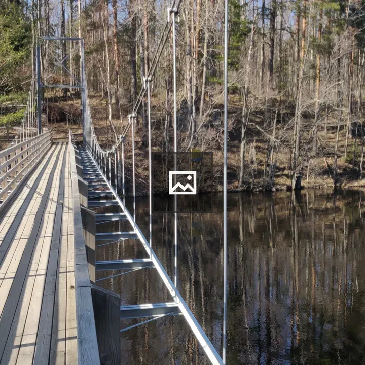 Kuhankoski suspension bridge