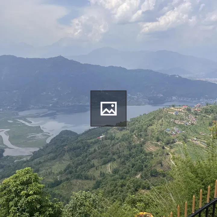 Valley View with Lake and Hills