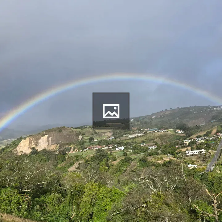 Rainbow Over Mountain Valley