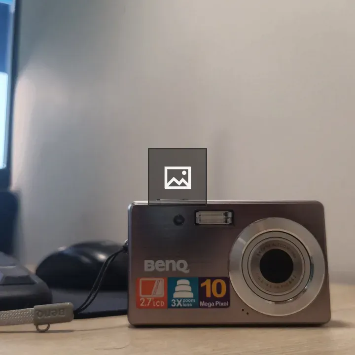 Old generation digital camera