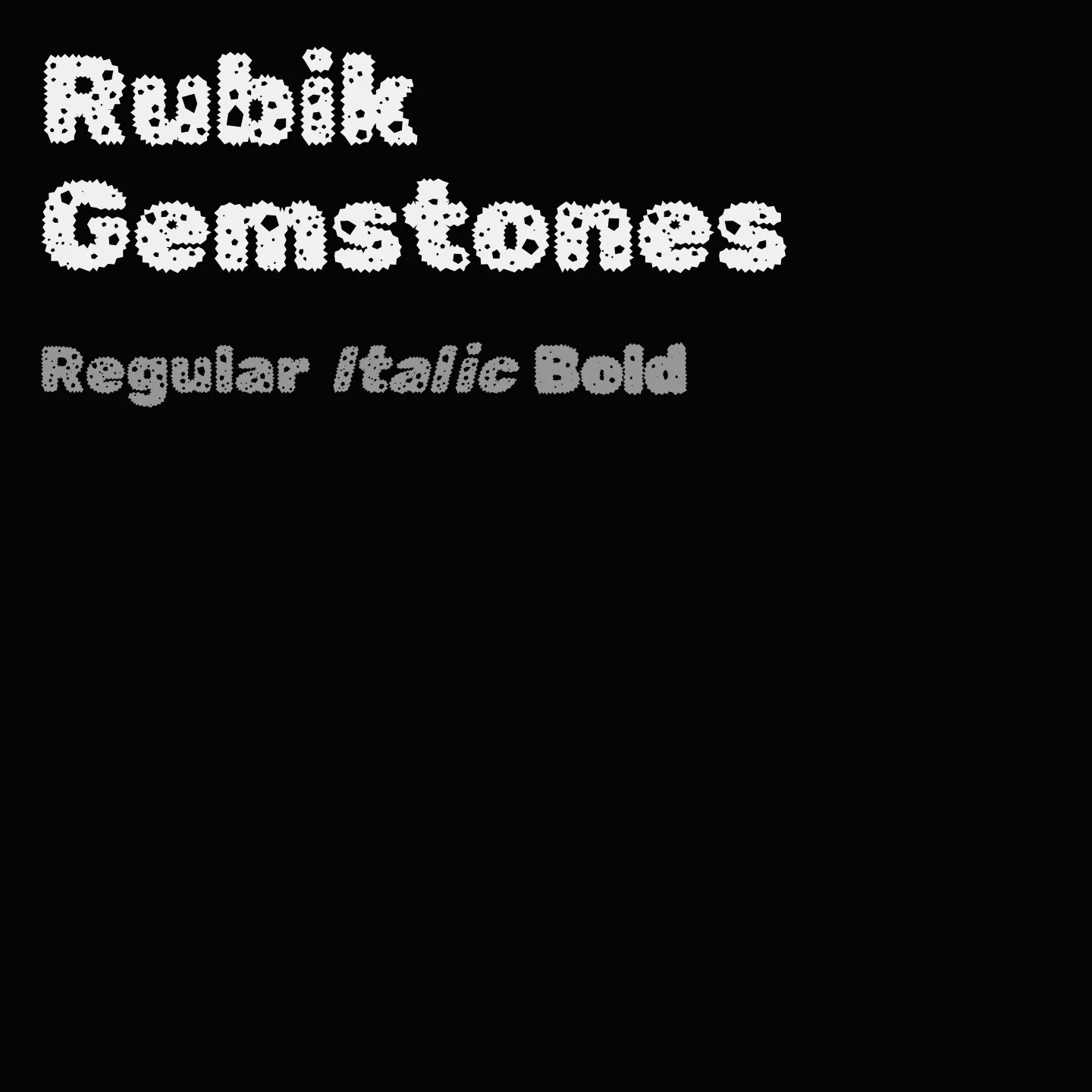 Rubik Gemstones