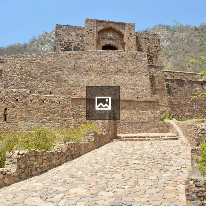 Historic hillside fortification