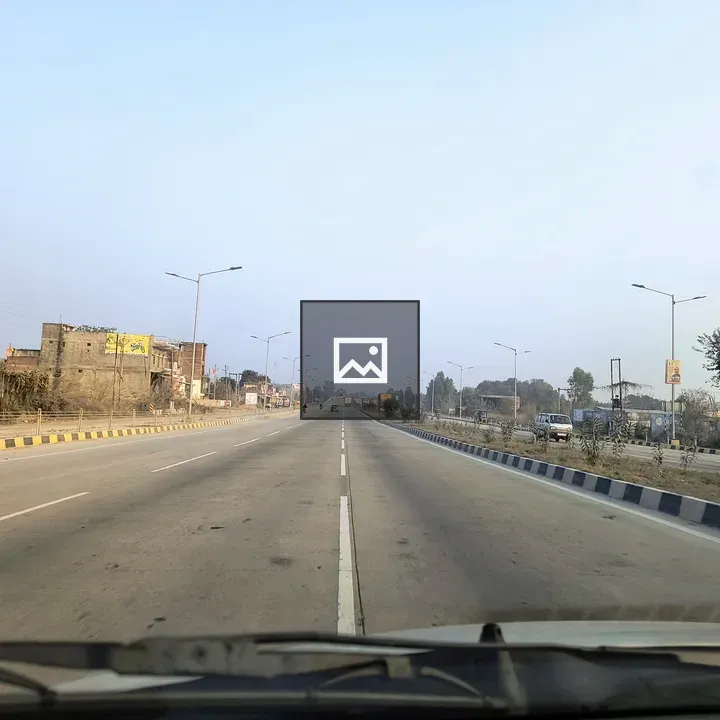 View from Inside a Car on NH-19