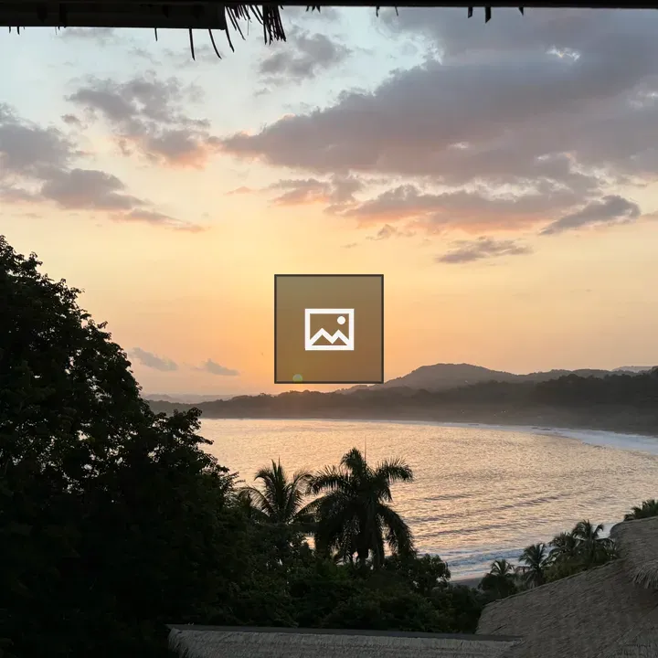 Atardecer en Playa Carrillo