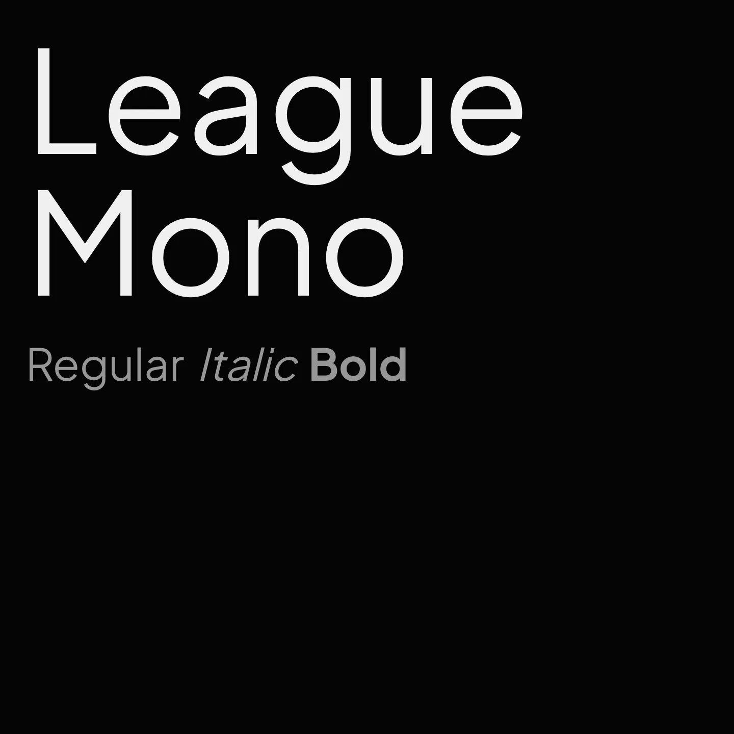 League Mono