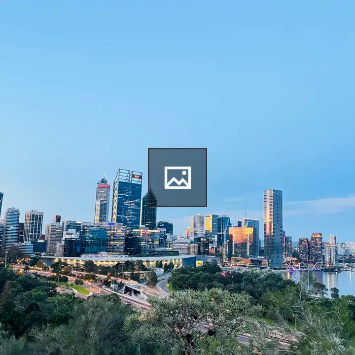View from Kings Park over Perth City