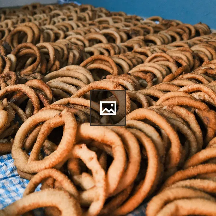 Sel Roti on Blue Cloth