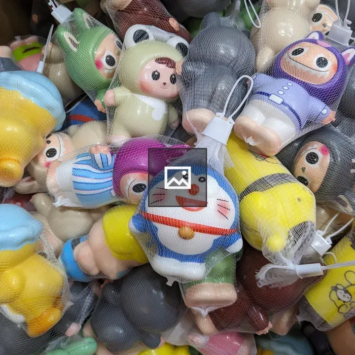 Collection of squishy toys