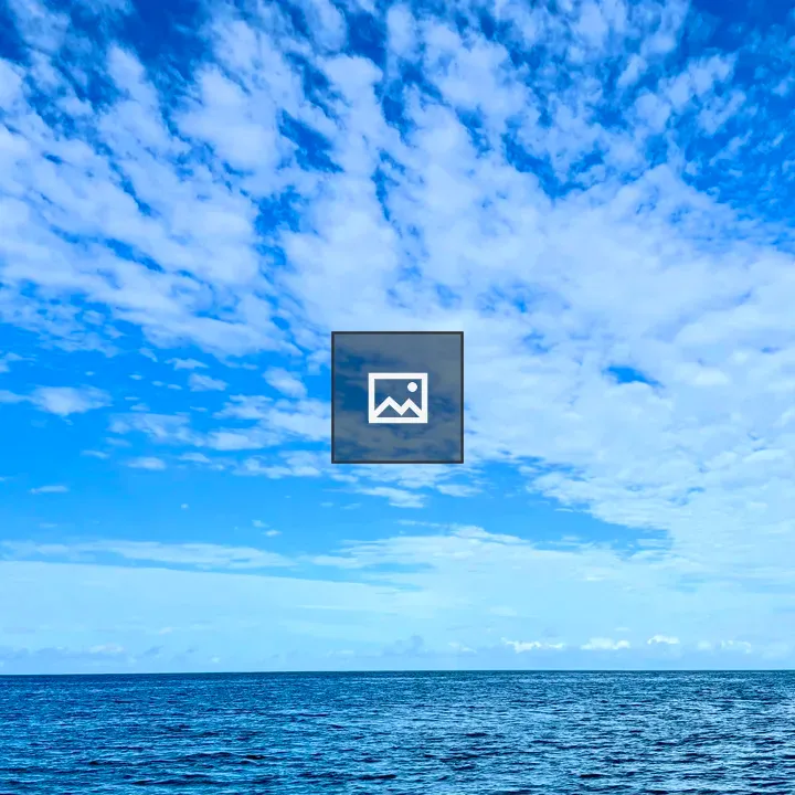 Blue Ocean Sky