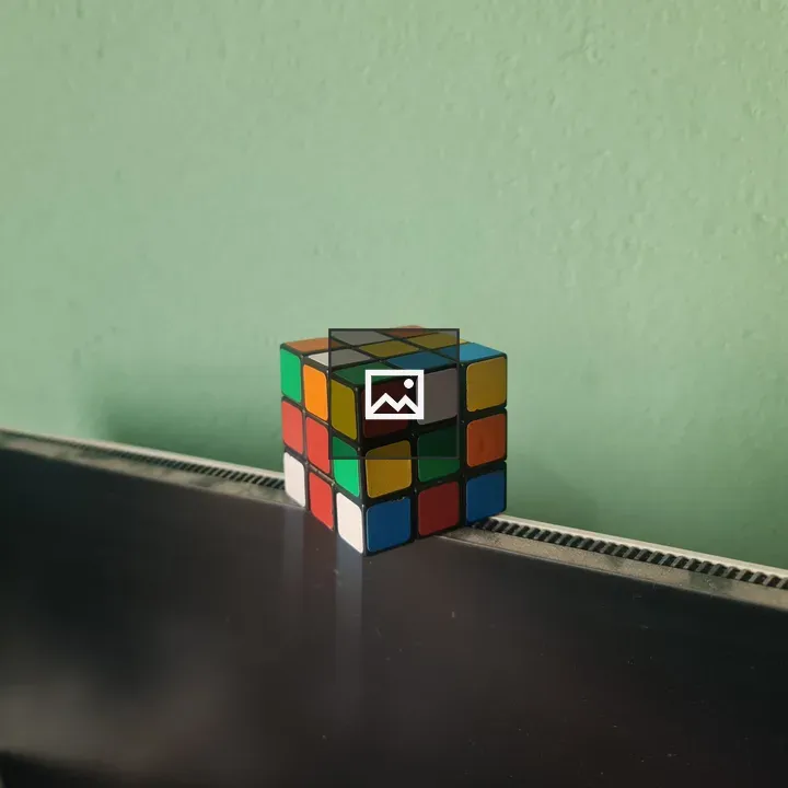 Unresolved Rubik's Cube