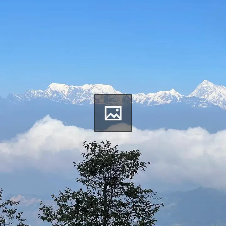 Snow-Capped Mountain Panorama