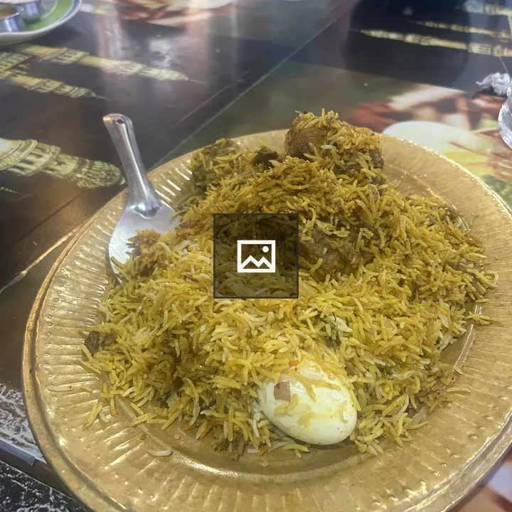 Chicken Biryani with Boiled Egg