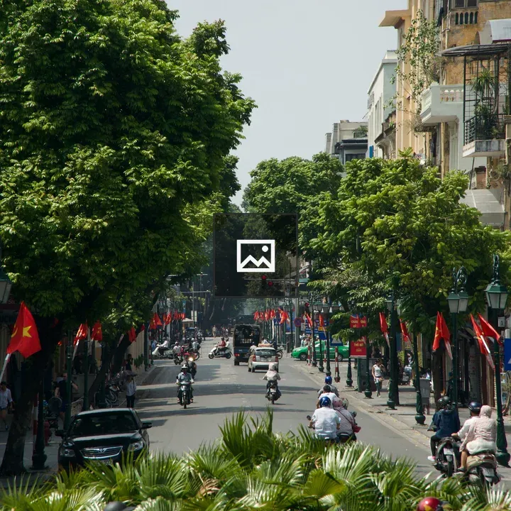Street scene in Hanoi