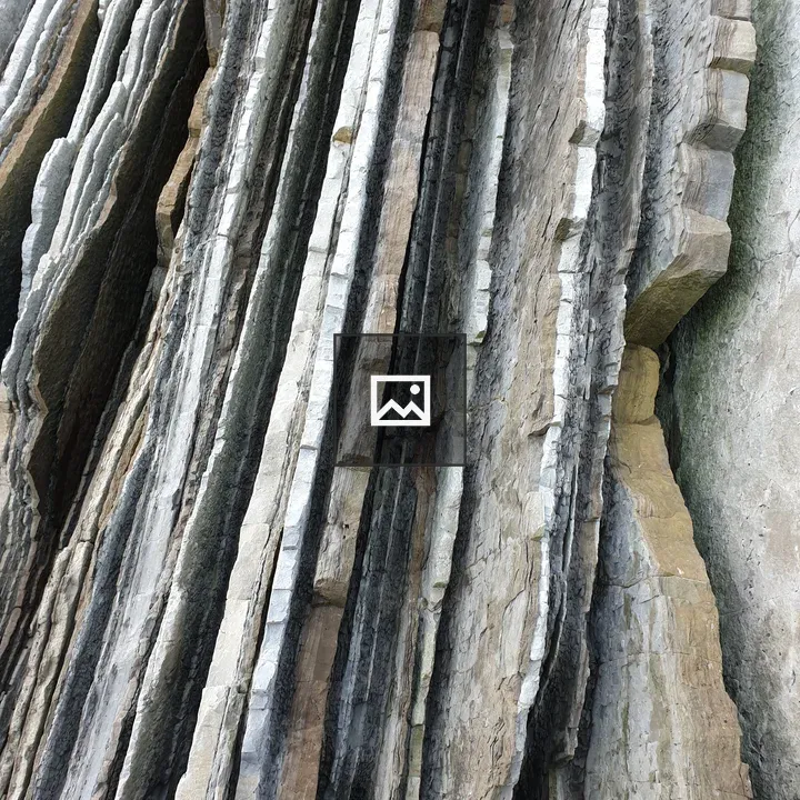 Rock Formations in Gray