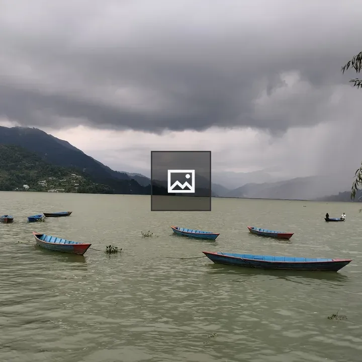 Lakeside Scene in Pokhara