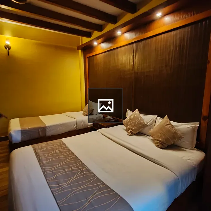 Hotel Room with Two Beds