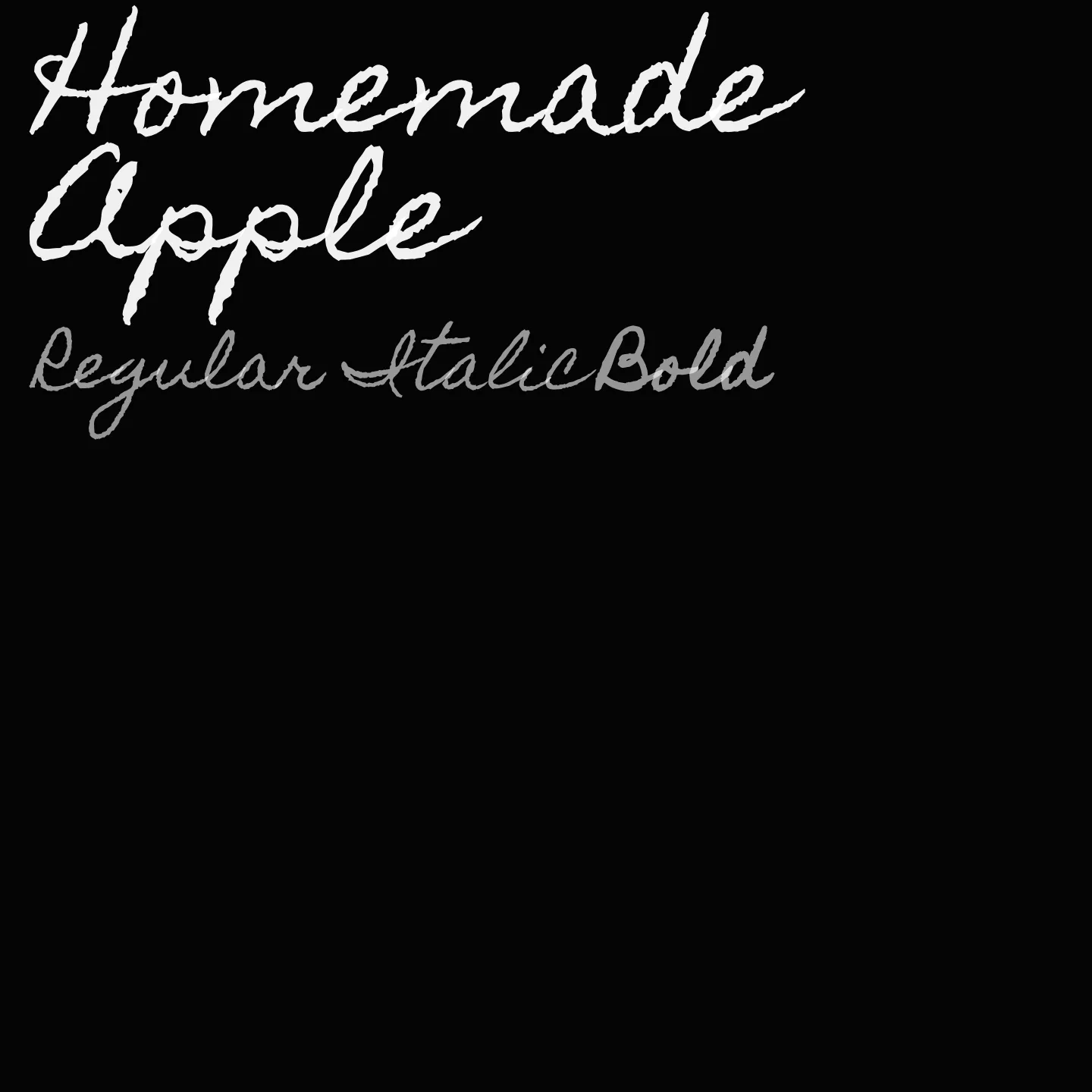 Homemade Apple