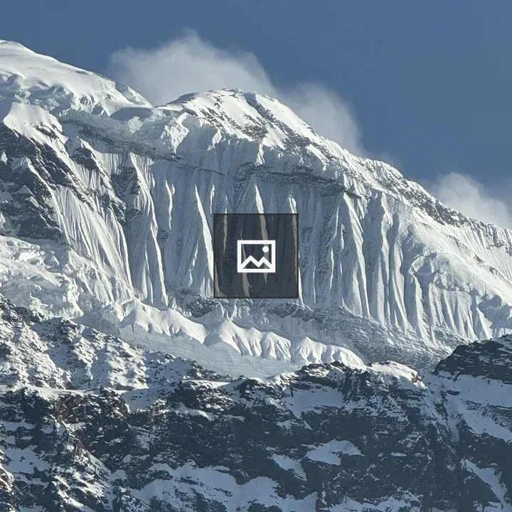 Snow Walls on Himalayan Peak