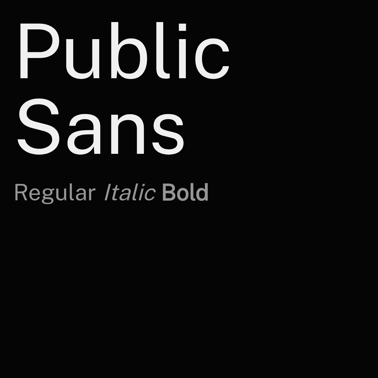 Public Sans