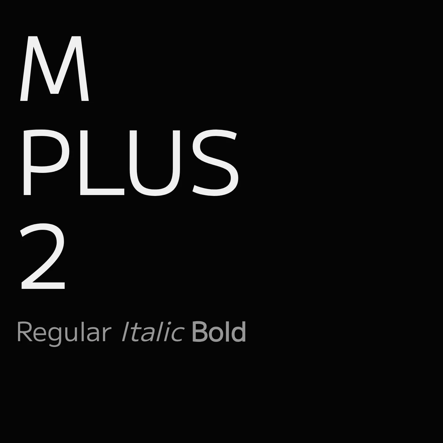 M PLUS 2