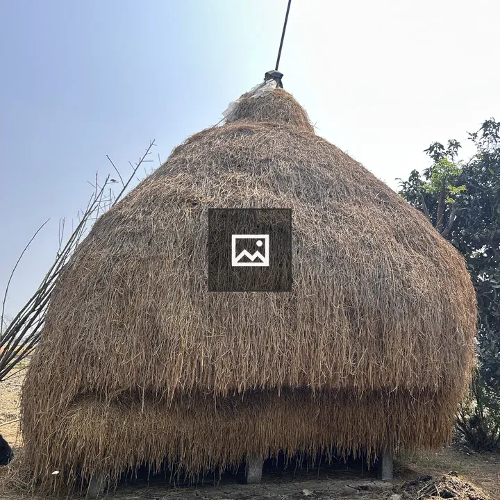 Haystack on Raised Platform