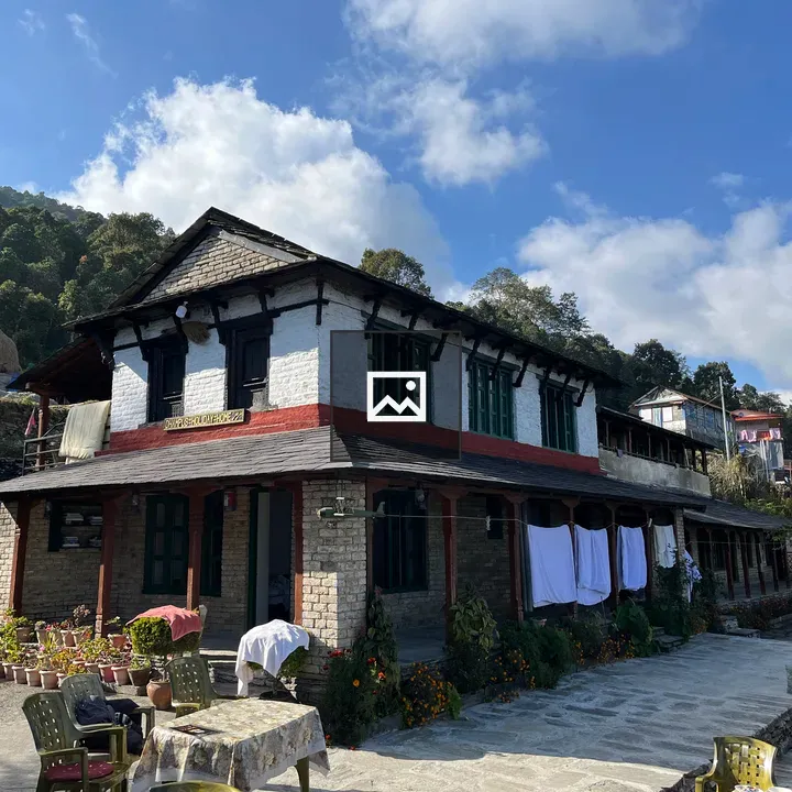 Dhampus guest house in Western Nepal