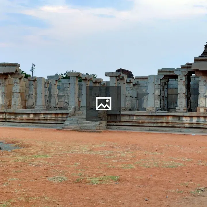 Ancient temple ruins with columns