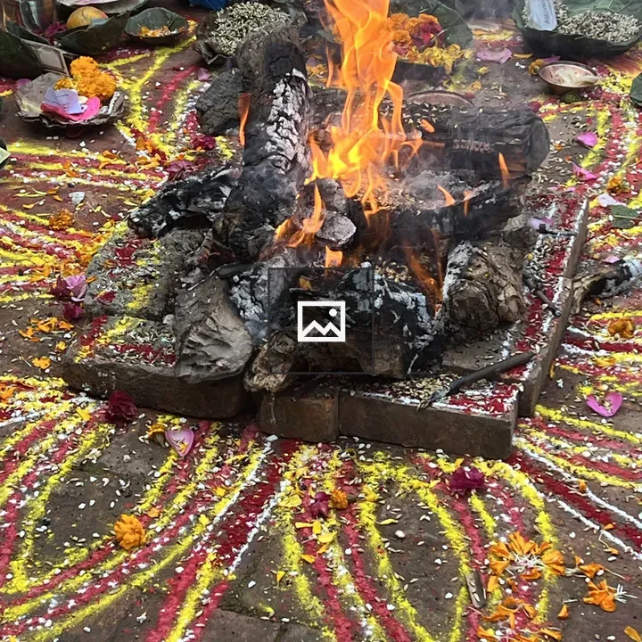Ritual Fire and Circular Patterns
