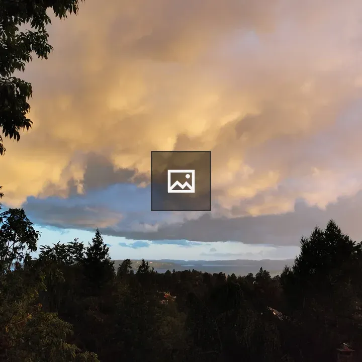 View toward Nesodden at Dusk