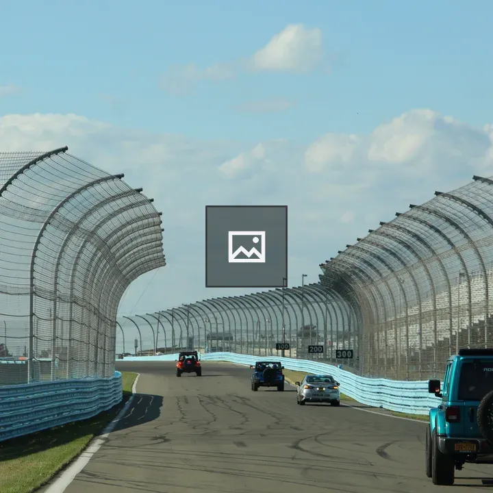 Racetrack Driving Scene