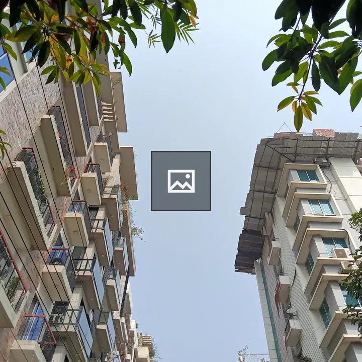 Facade View Between Buildings